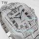 TW Factory Replica Swiss Automatic Movement Cartier Men 40MM All Diamond Watch (9)_th.jpg